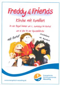 Mehr über den Artikel erfahren Freddy & Friends am Samstag, 11. Mai 2024